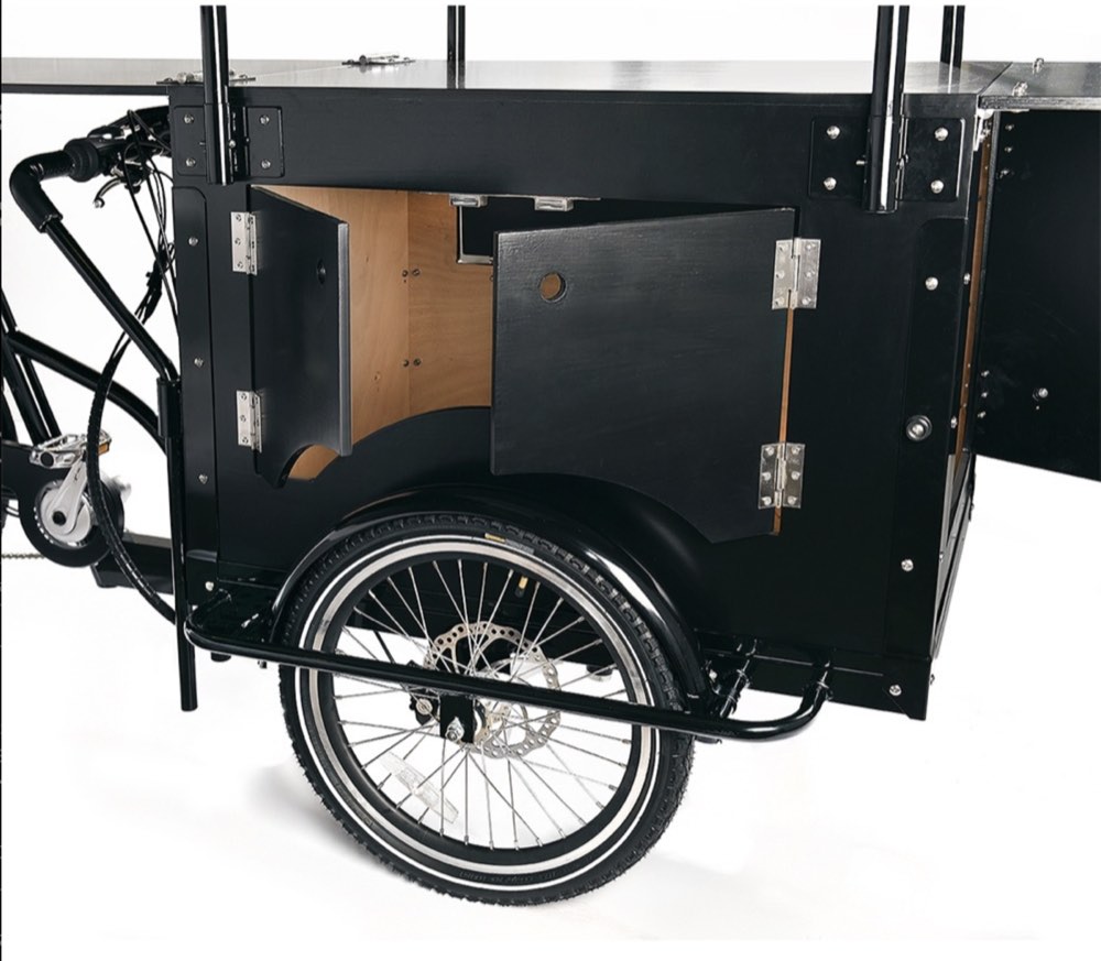 Cargobike Café Eléctrico Hidráulico