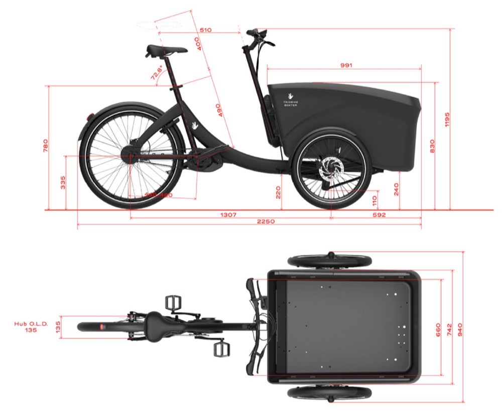 TRIOBIKE Boxter CL
